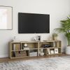 Mueble De Tv Madera Contrachapada Roble Sonoma 149x30x52 Cm