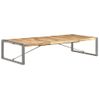 Mesa De Centro De Madera De Mango Rugosa 180x90x40 Cm