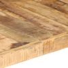 Mesa De Centro De Madera De Mango Rugosa 180x90x40 Cm