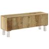 Mueble Para Tv De Madera Maciza De Mango 118x30x45 Cm