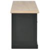 Mueble Para El Televisor De Madera Negro 90x30x40 Cm