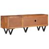 Mueble Para Tv De Madera Maciza De Mango 140x30x46 Cm