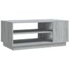 Mesa De Centro Madera De Ingeniería Gris Sonoma 102x55x43 Cm