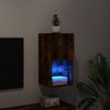 Mueble Para Tv Con Luces Led Roble Ahumado 30,5x30x60 Cm