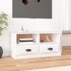 Mueble Para Tv Madera Contrachapada Blanco 93x35,5x45 Cm