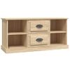 Mueble Para Tv Madera Contrachapada Roble Sonoma 99,5x35,5x48cm