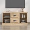 Mueble Para Tv Madera Contrachapada Roble Sonoma 99,5x35,5x48cm