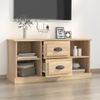 Mueble Para Tv Madera Contrachapada Roble Sonoma 99,5x35,5x48cm