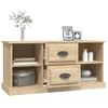 Mueble Para Tv Madera Contrachapada Roble Sonoma 99,5x35,5x48cm