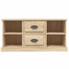 Mueble Para Tv Madera Contrachapada Roble Sonoma 99,5x35,5x48cm