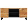 Mueble De Tv Madera Maciza De Acacia 105x33x46 Cm