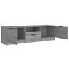 Mueble De Tv Madera Contrachapada Gris Sonoma 140x35x40 Cm