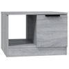 Mesa De Centro Madera Contrachapada Gris Sonoma 50x50x36 Cm