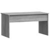 Mesa De Centro Madera Contrachapada Gris Sonoma 102x50,5x52,5cm