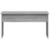 Mesa De Centro Madera Contrachapada Gris Sonoma 102x50,5x52,5cm