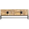 Mueble Para Tv De Madera Maciza De Mango 140x30x50 Cm