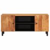 Mueble De Tv Madera Maciza De Acacia 105x33x46 Cm