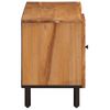 Mueble De Tv Madera Maciza De Acacia 105x33x46 Cm