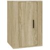 Muebles Para Tv De Pared 2 Unidades Roble Sonoma 40x34,5x60 Cm