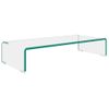 Soporte Para Tv/elevador Monitor Cristal Claro 60x25x11 Cm