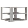 Mesa De Centro Madera De Ingeniería Gris Sonoma 59,5x59,5x40 Cm