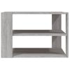 Mesa De Centro Madera De Ingeniería Gris Sonoma 59,5x59,5x40 Cm