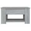 Mesa De Centro Madera Contrachapada Gris Sonoma 79x49x41 Cm