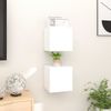 Muebles De Pared Para Tv 2 Unidades Blanco 30,5x30x30 Cm