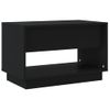 Mueble Para Tv Madera Contrachapada Negro 70x41x44 Cm