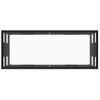 Mueble Para Tv De Vidrio Templado Negro 100x40x40 Cm