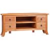 Mueble Para Tv De Madera Maciza De Caoba 100x40x45 Cm