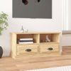 Mueble Para Tv Madera Contrachapada Roble Sonoma 93x35,5x45 Cm