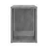 Mueble De Tv Madera Contrachapada Gris Sonoma 60x24x32 Cm