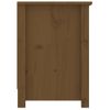 Mueble De Tv Madera Maciza De Pino Marrón Miel 103x36,5x52 Cm