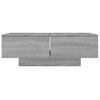 Mesa De Centro Madera Contrachapada Gris Sonoma 90x60x31 Cm