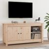 Mueble De Tv De Madera Maciza De Pino 103x36,5x52 Cm