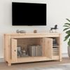 Mueble De Tv De Madera Maciza De Pino 103x36,5x52 Cm