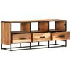 Mueble Para La Tv Madera Maciza De Acacia 110x30x45 Cm