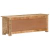 Mueble Para Tv De Madera Maciza De Mango Rugosa 110x30x40 Cm