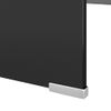 Soporte Para Tv/elevador Monitor Cristal Negro 120x30x13 Cm