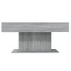 Mesa De Centro Madera Contrachapada Gris Sonoma 96x50x45 Cm