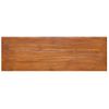 Mueble De Tv De Pared Madera Maciza De Teca 90x30x30 Cm