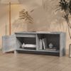 Mueble De Tv Madera De Ingeniería Gris Sonoma 90x35x40 Cm