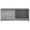 Mueble De Tv Madera De Ingeniería Gris Sonoma 90x35x40 Cm