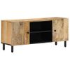 Mueble De Tv Madera Maciza De Mango 105x33x46 Cm