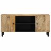 Mueble De Tv Madera Maciza De Mango 105x33x46 Cm