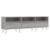 Mueble Para Tv Madera Contrachapada Gris Sonoma 150x30x44,5 Cm