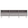 Mueble Para Tv Madera Contrachapada Gris Sonoma 150x30x44,5 Cm