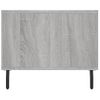 Mesa De Centro Madera Contrachapada Gris Sonoma 102x50x40 Cm