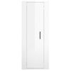 Mueble Para Tv De Pared Blanco Brillante 40x34,5x100 Cm